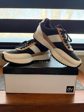 DV by Dolce Vita Black, Black, white & Tan-Bettie